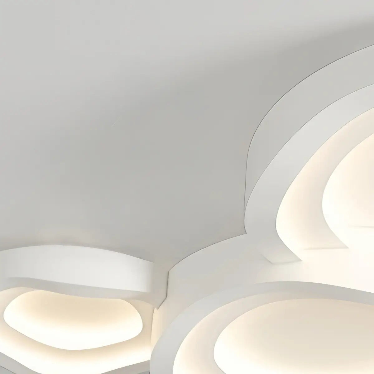 Velora Minimalist Cloud Multi-shape Ceiling Lamp——Cozy for Bedroom & Living Room