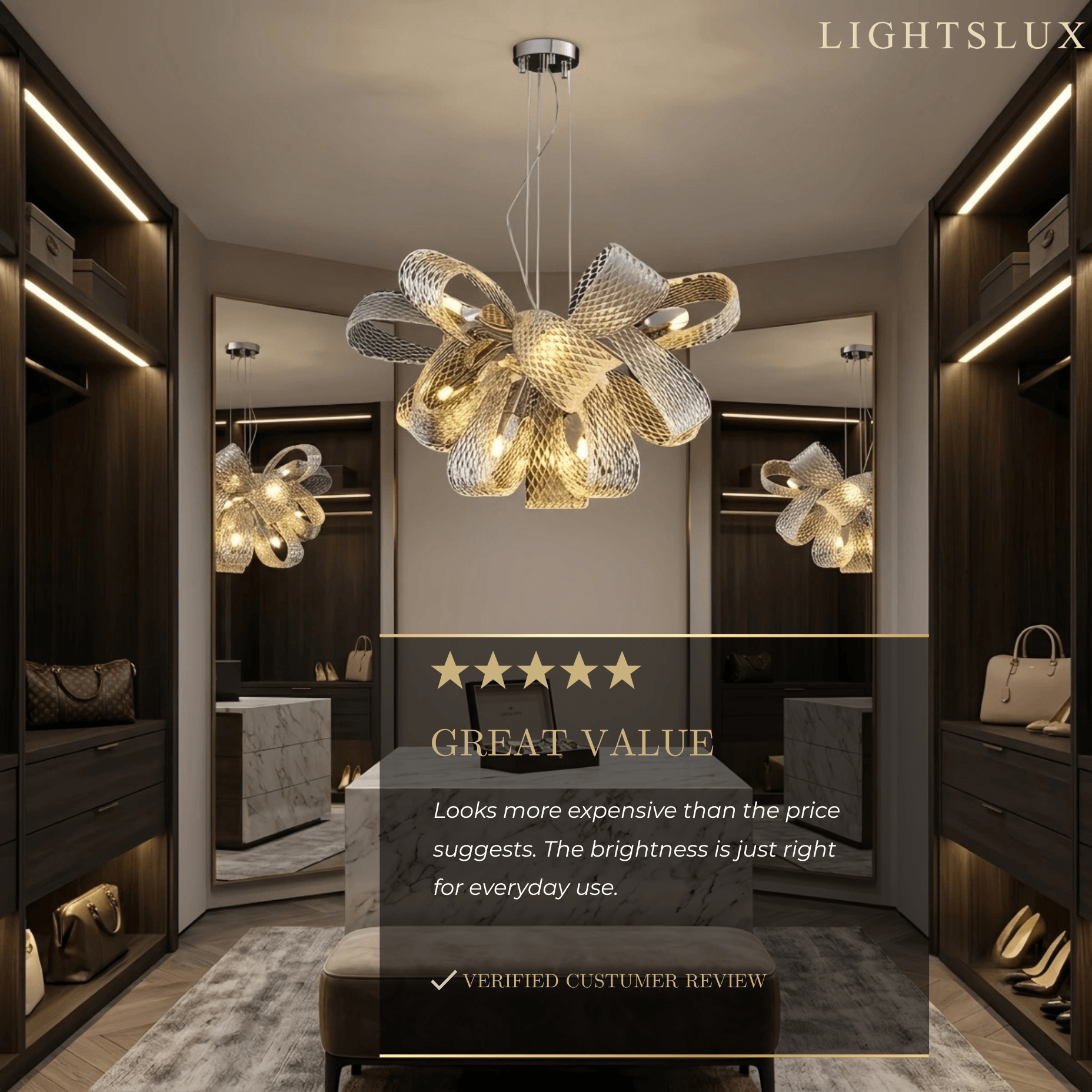 Excelis_Luxury_Chandelier_Light--Glass_Stainless_Steel_for_Study_Room5