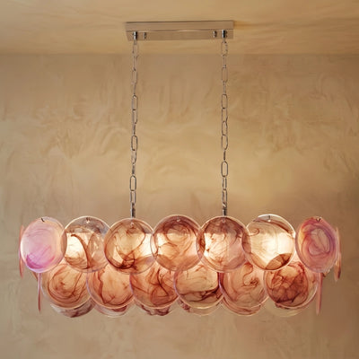 ExcelisArt_Deco_Chandelier_Iridescent_Cloud_Glass_for_Bedroom