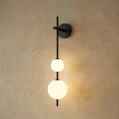 Vivara Modern Alabaster Wall Lamp -- Spheres for Living Room