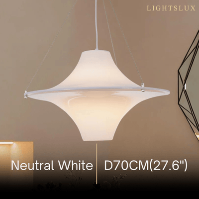 Vivara Modern Pendant Light - Acrylic with 30W LED - 3 Sizes for Living Room
