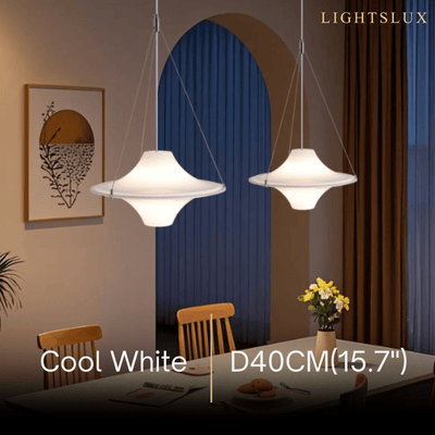 Vivara Modern Pendant Light - Acrylic with 30W LED - 3 Sizes for Dining Room
