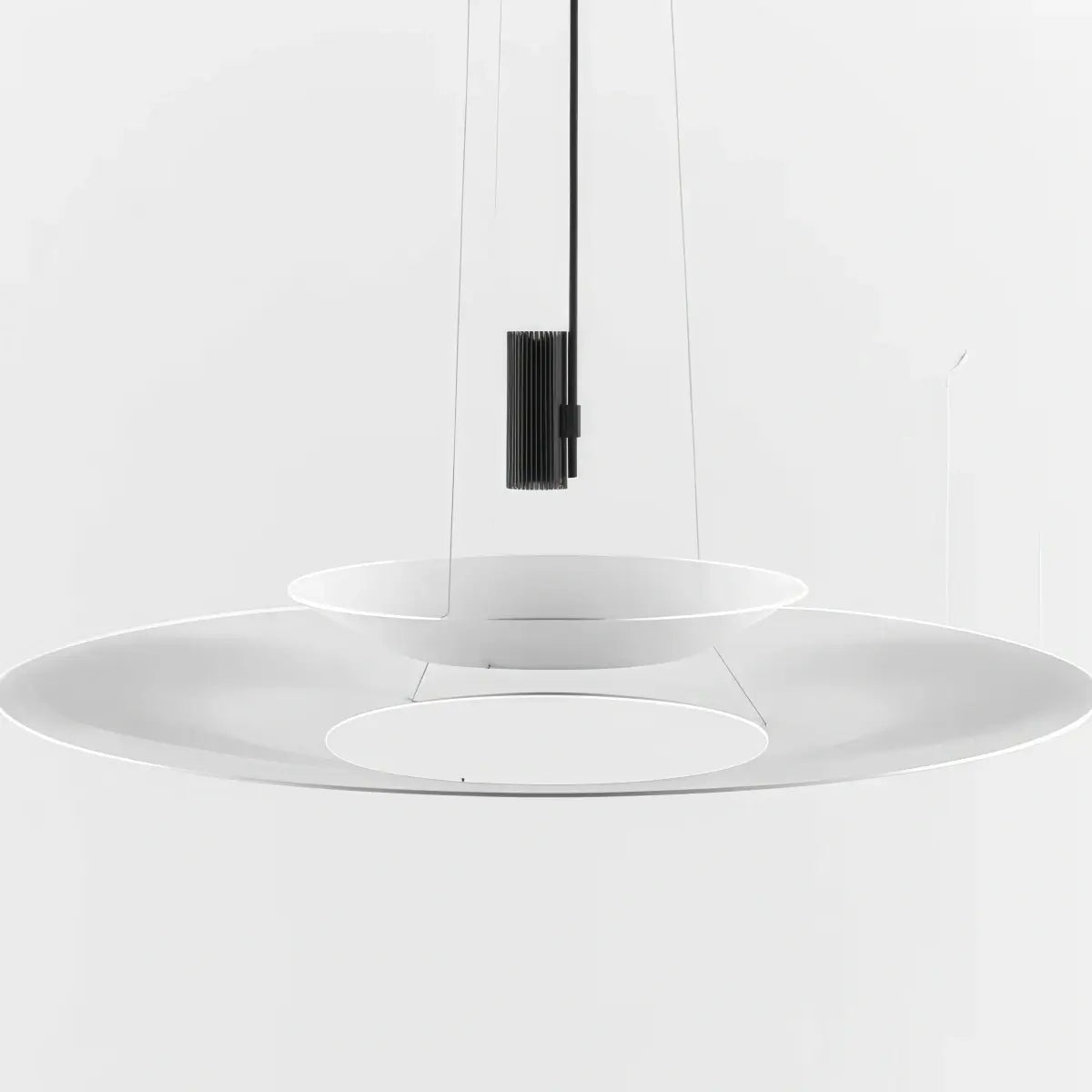 Nebula Modern Acrylic Chandelier – Multi-Tier Disc for DiningJIE