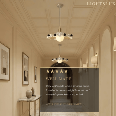 Morandia Pendant Light--Multicolor/Black-White for Dining Room