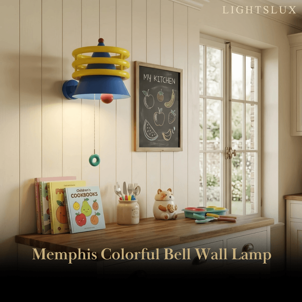 Cartoon Wall Lamp--Acrylic And Iron for Living Room