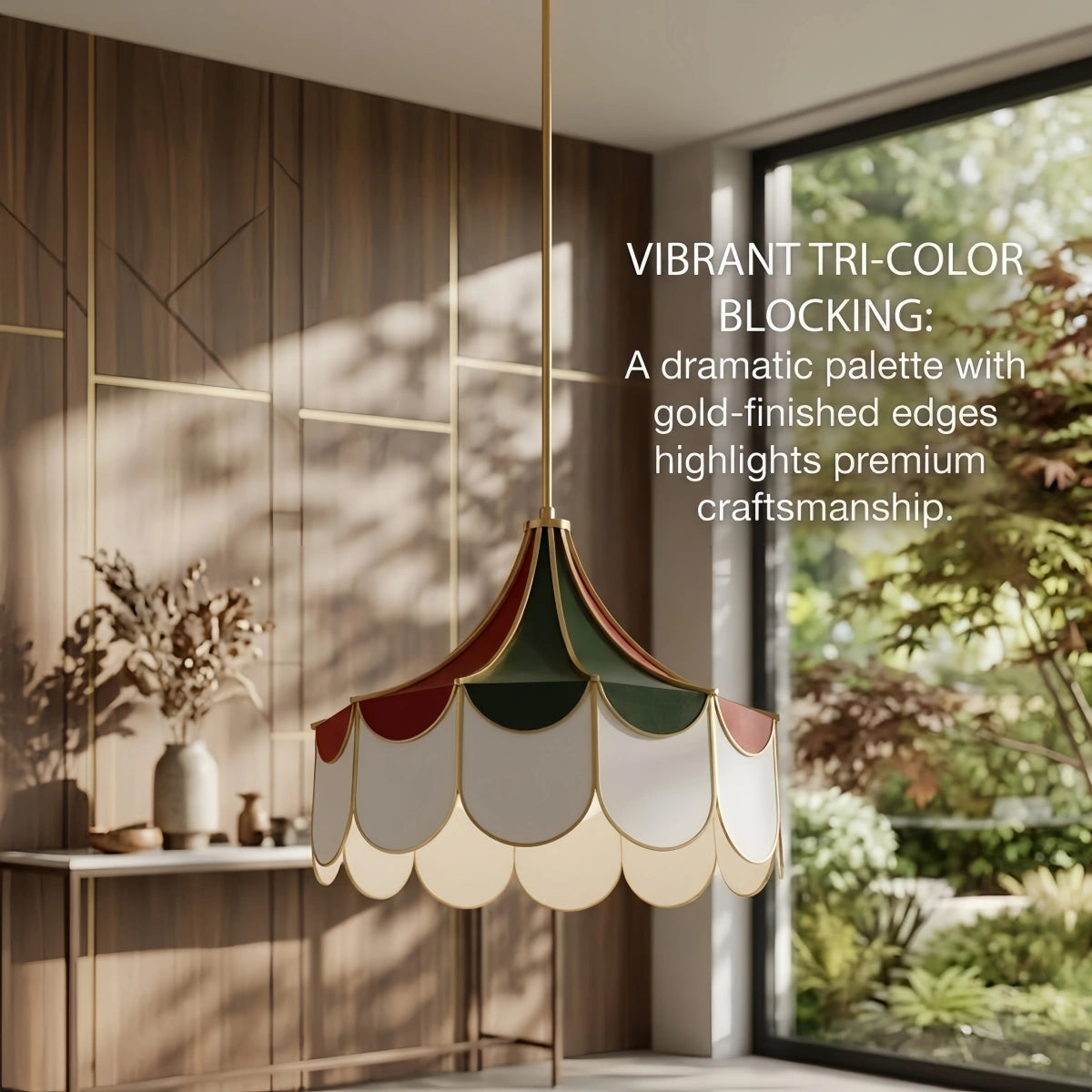 Vivara Cartoon Pendant Light – Multicolor Metal and Fabric for Kids‘ Room