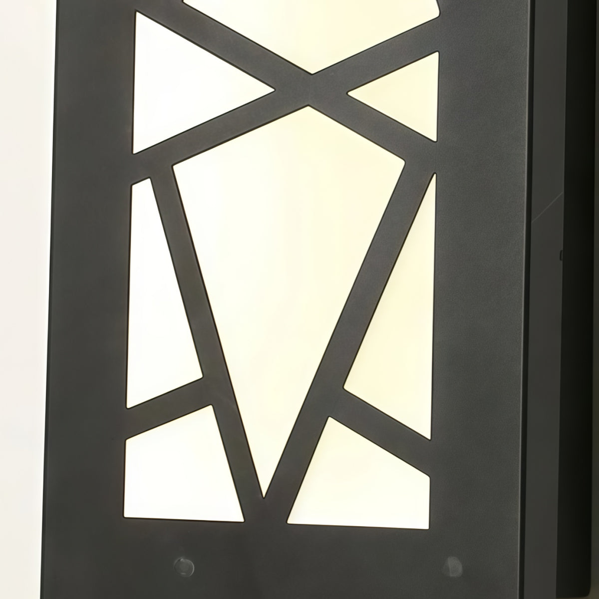 Arcato Art Deco wasserdichte Wandleuchte in 8 Größen für Hof/Terrasse