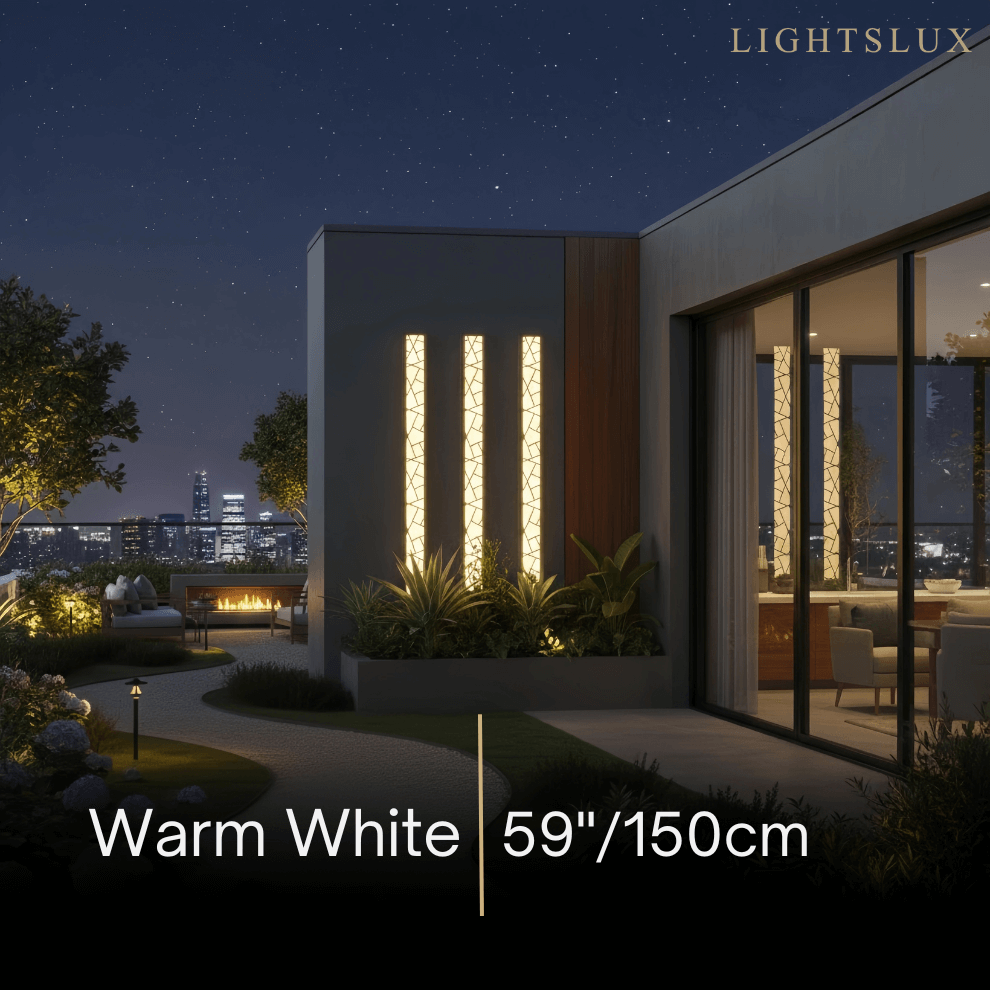 Art Deco Waterproof Wall Light in 8 Size for Yard/Terrace
