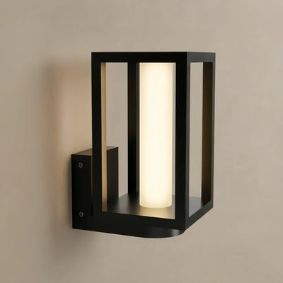 Lrondale Modern Outdoor Solar Wall Sconce-Waterproof