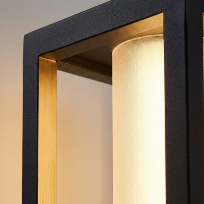 Modern Outdoor Solar Wall Light-Waterproof for Yard/Lawn