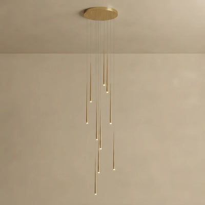  Classic Design Chandelier - Versatile Statement Piece for Living Room/Entryway