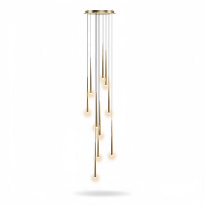 Nebula Classic Design Chandelier - Versatile Statement Piece for Living Room/Entryway