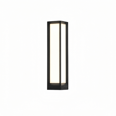 Arcato Premium Stainless Steel Outdoor Wall Sconce - Modern Solar & Wired Options