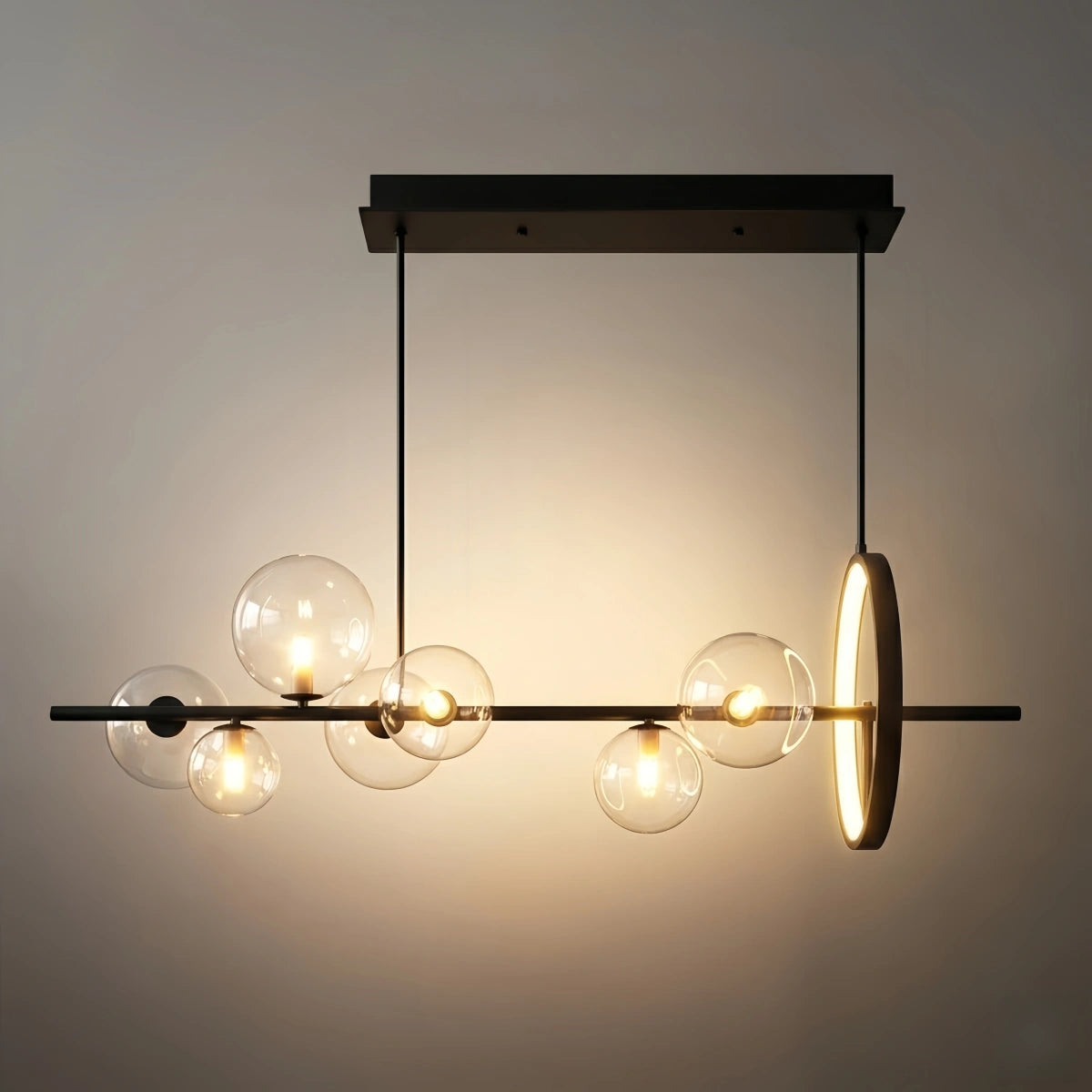 Nebula Minimalistische Pendelleuchte – Nordische Deckenleuchte für Esszimmer/Kücheninsel