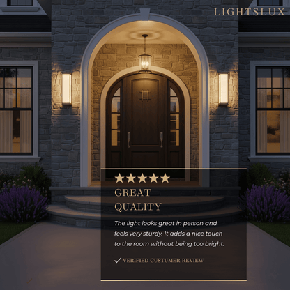 LED Wall Sconce Exterior Wall Lamp for Patio