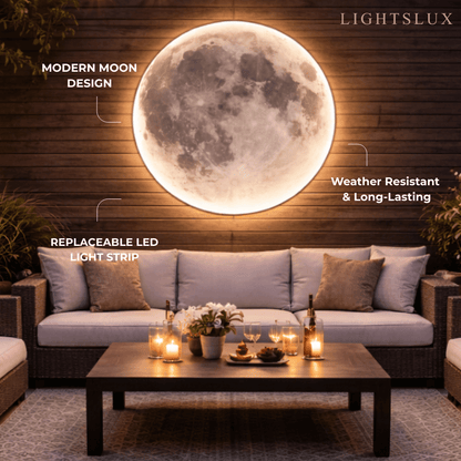 Lunara Moon Wall Light