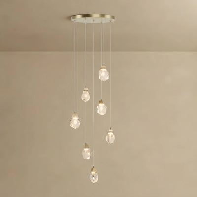 Chandelier - Shimmering Fixture for Dining Room & Grand Interiors