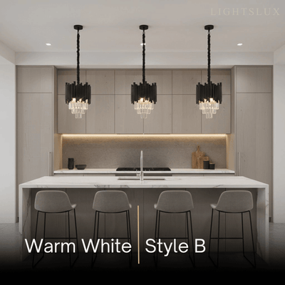 Modern Obsidian Mini Pendant Light