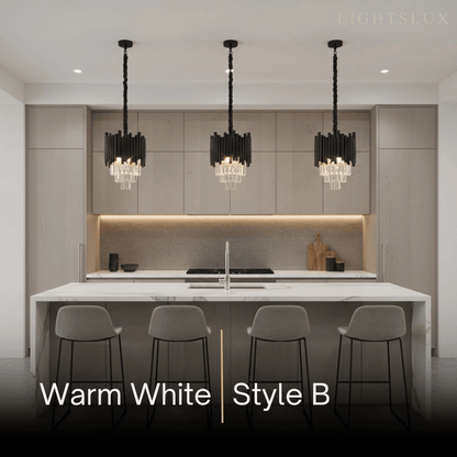 Modern Obsidian Mini Pendant Light