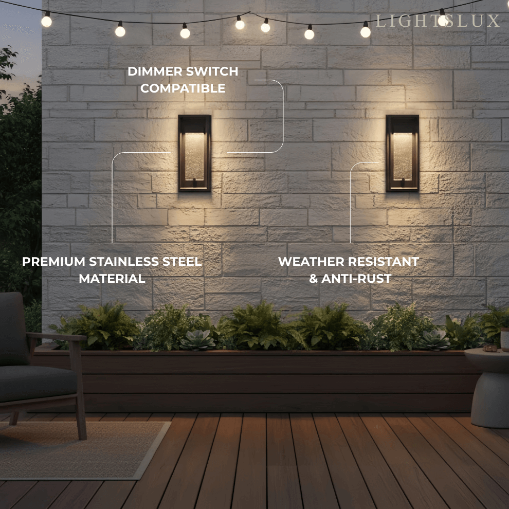 Arcato Modern Outdoor Wall Sconce