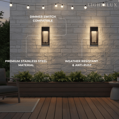 Arcato Modern Outdoor Wall Sconce