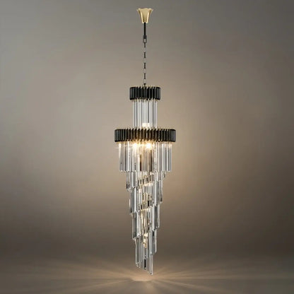 Excelis_Luxury_Cone_Crystal_Chandelier