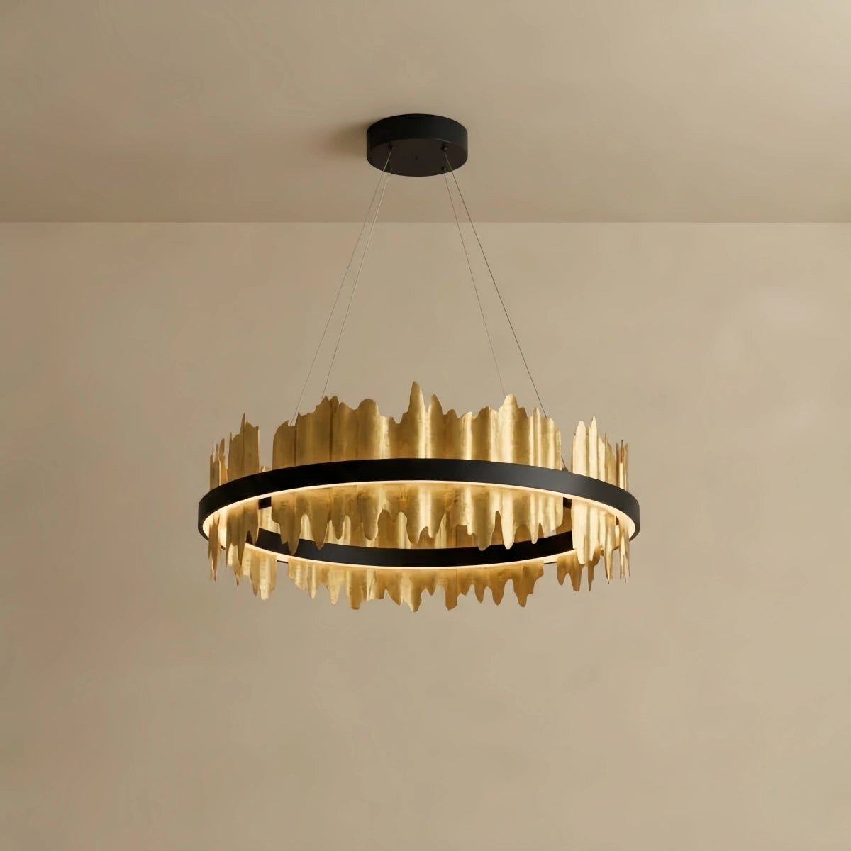 Excelis Dual-Ring Chandelier