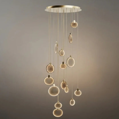 Excelis_Modern_Marble_Orb_Staircase_Chandelier