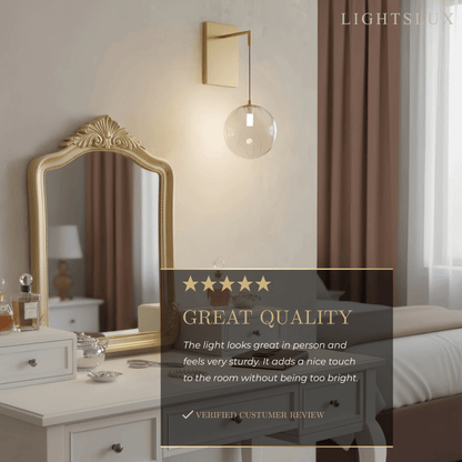 Excelis_Modern_Gold_Globe_Wall_Sconce