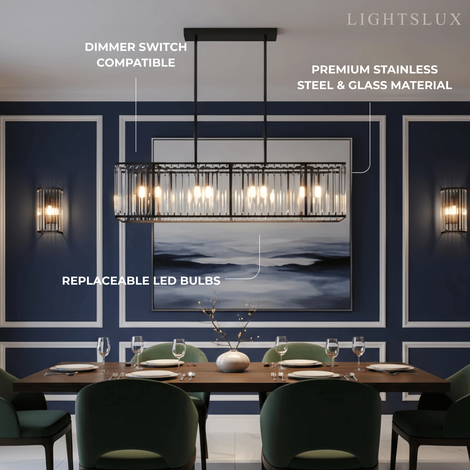 Excelis_Modern_Linear_Chandelier