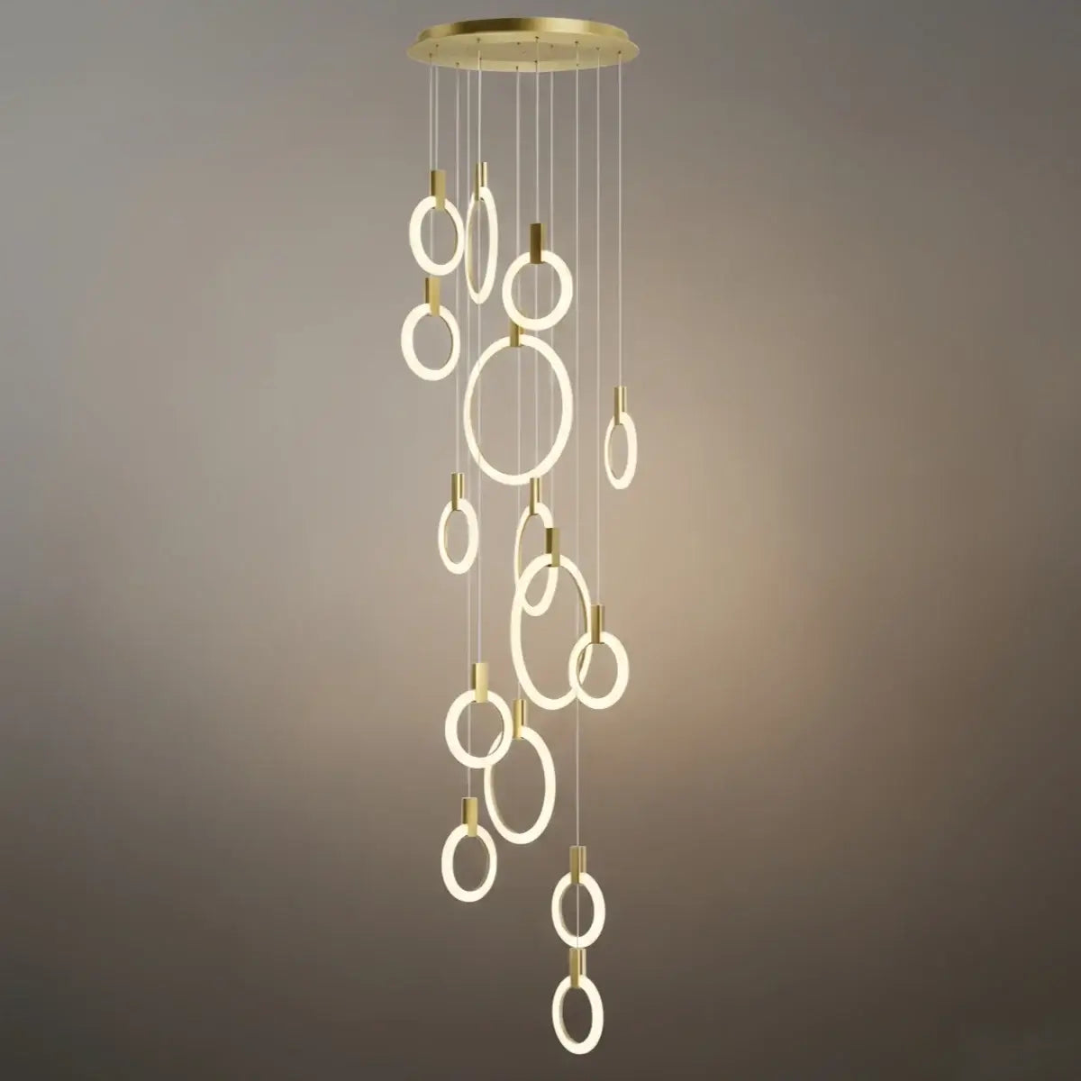 Excelis_Luxury_Layered_Ring_Chandelier