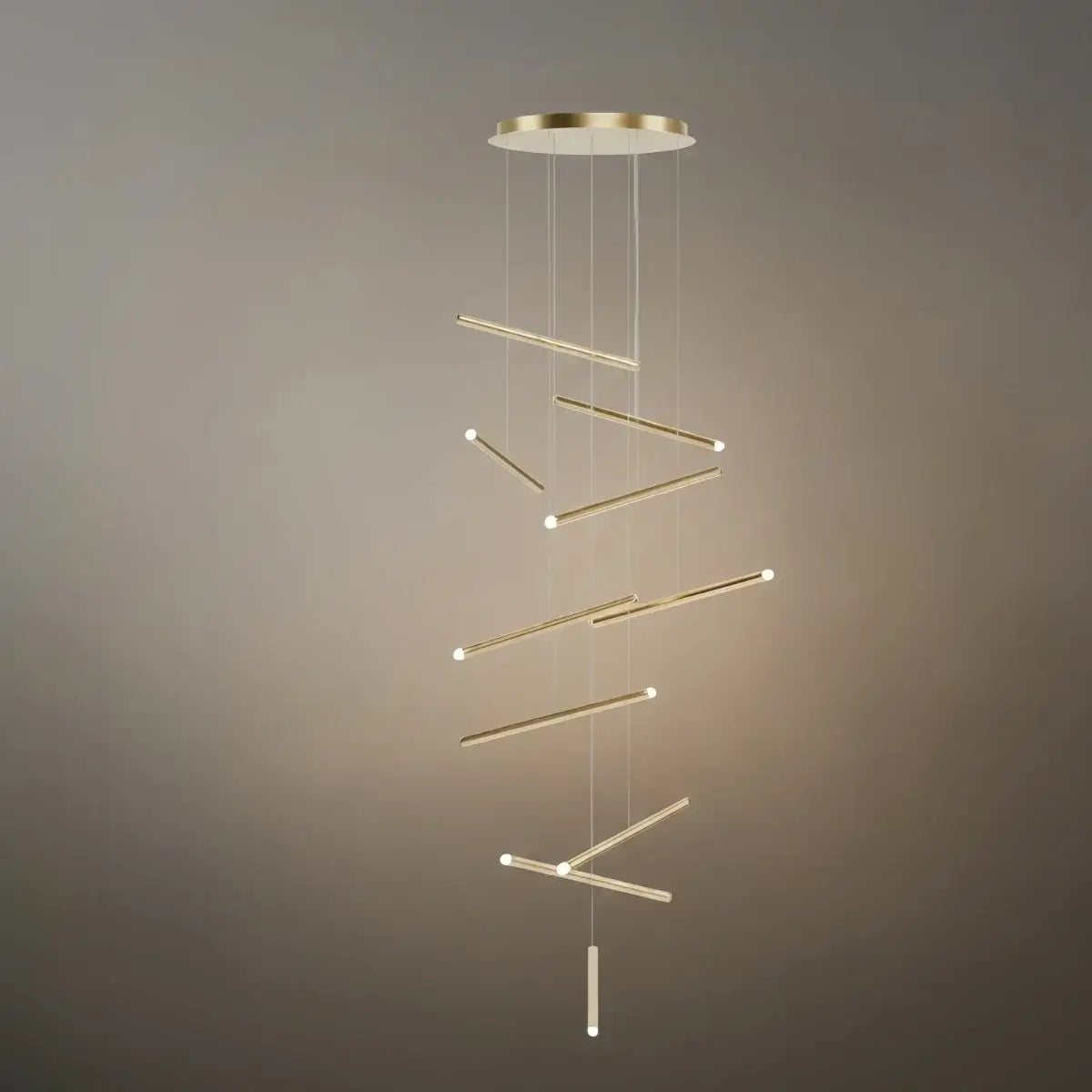 Nebula_Luxury_Flowing_Gold_Chandelier