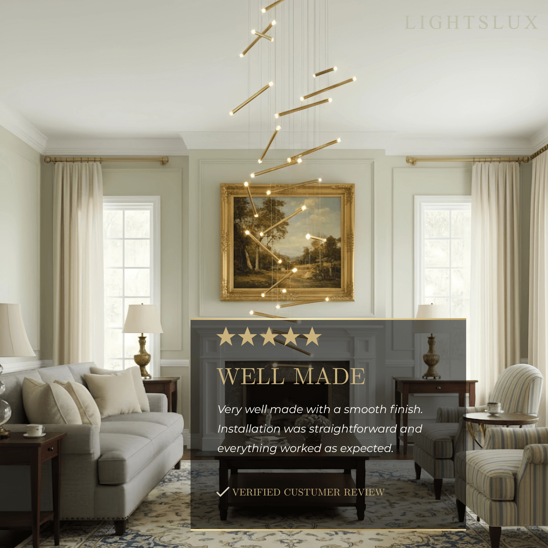 Nebula_Luxury_Flowing_Gold_Chandelier