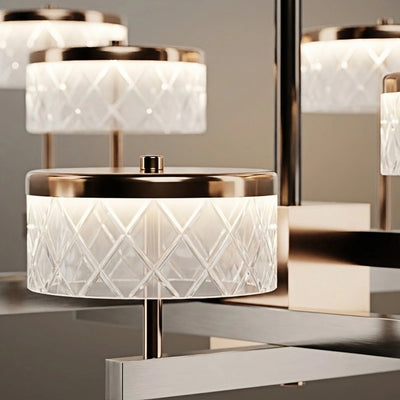 Excelis Modern Luxury Tiered Gold Pearl