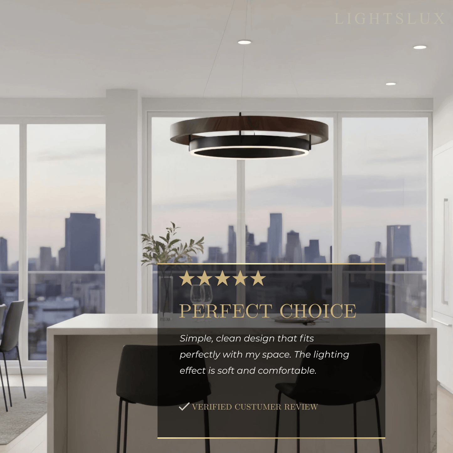 Zenno Modern Farmhouse Chandelier
