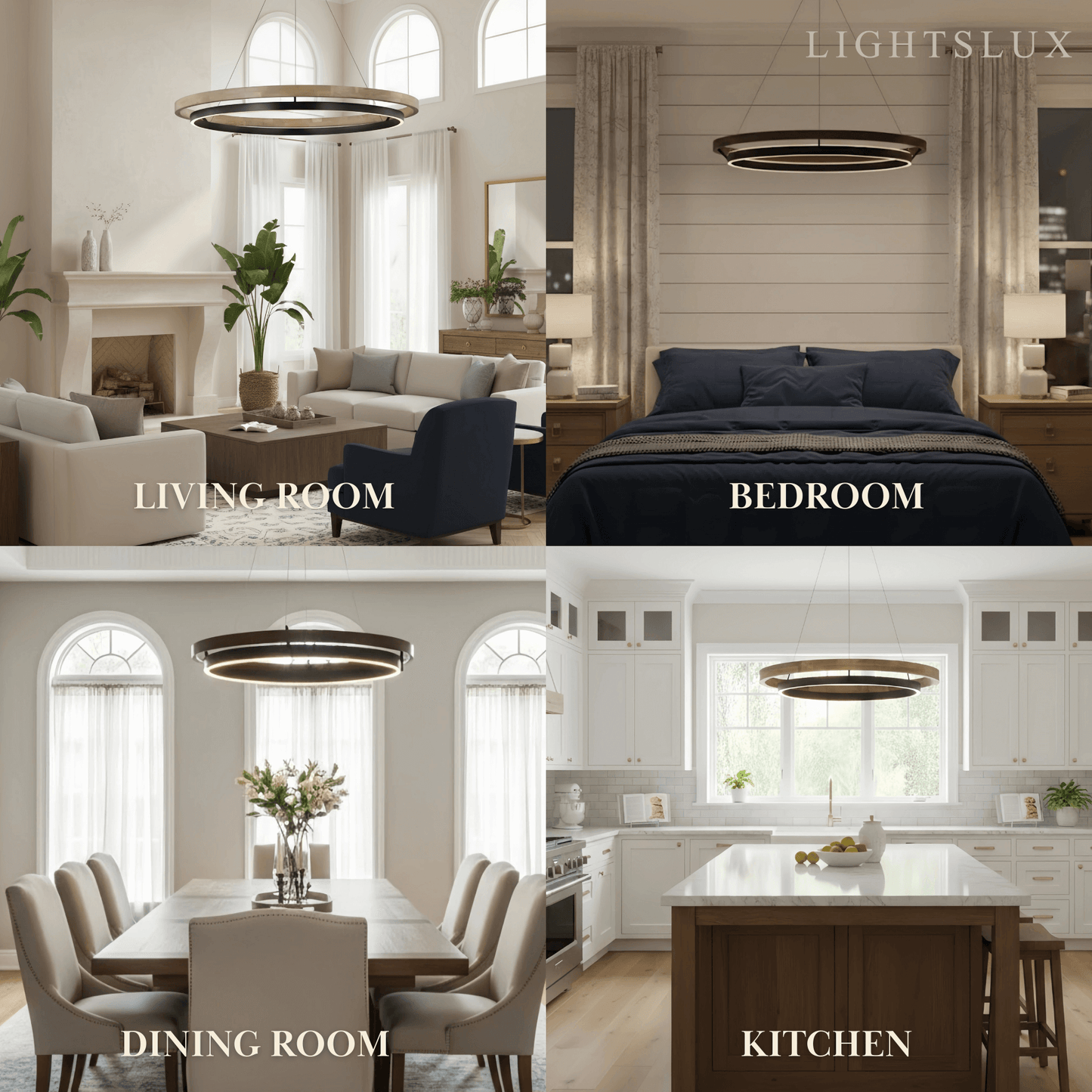 Zenno Modern Farmhouse Chandelier