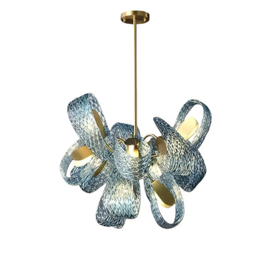 Art Deco Peacock Chandelier