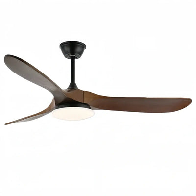 Zenno Modern Wood Ceiling Fan Light
