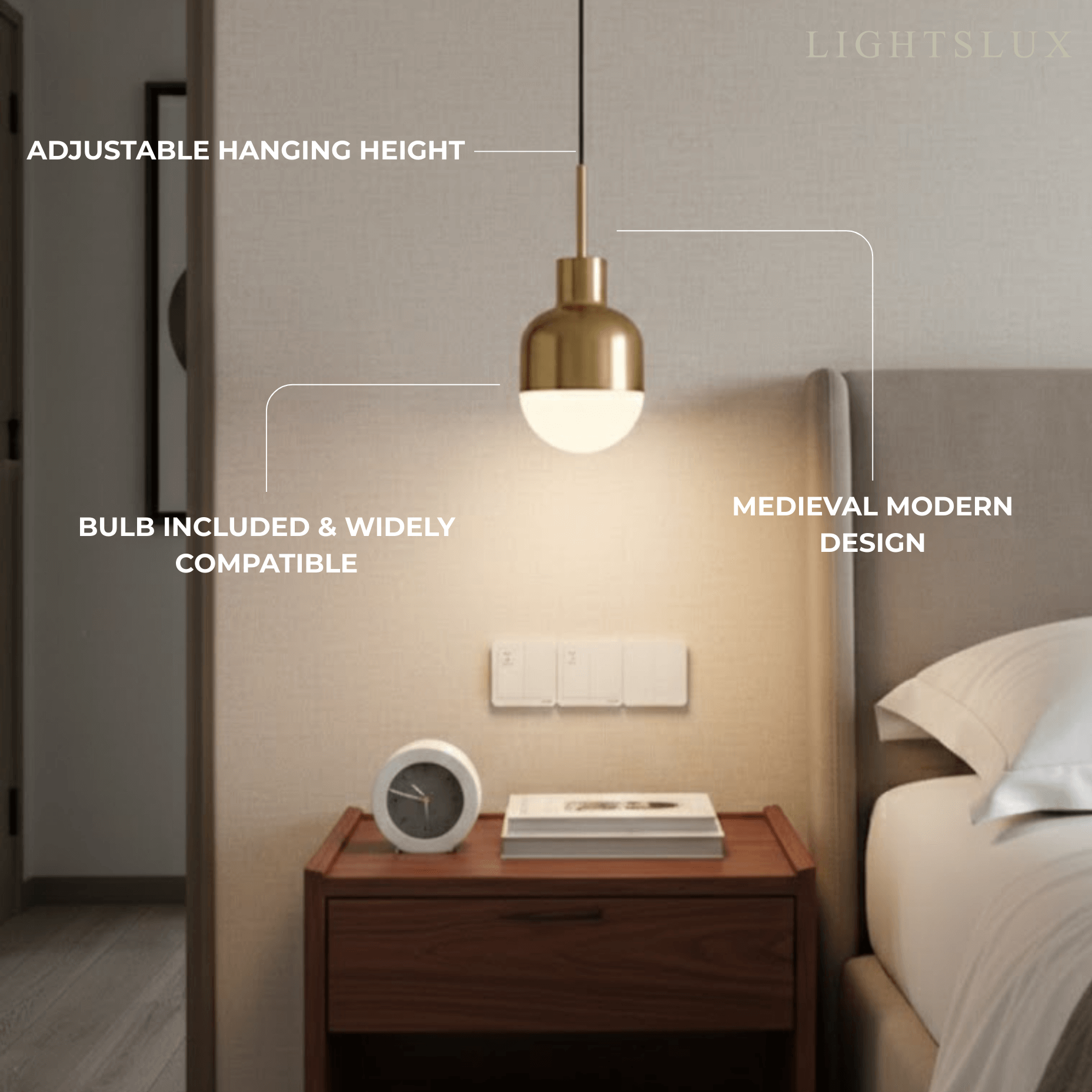Mid-Century Pendant Light 