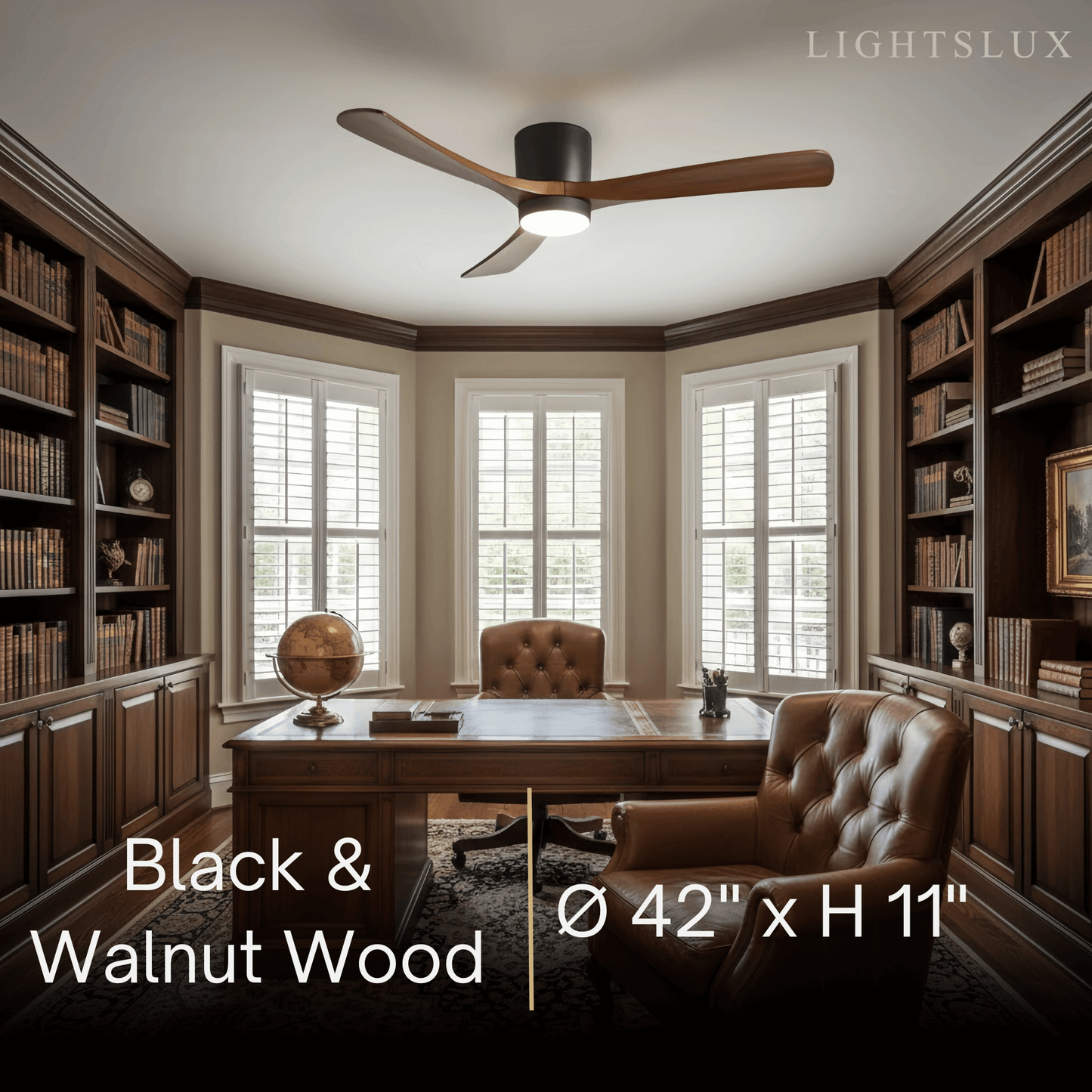 Lunara Nordic Ceiling Fan Light