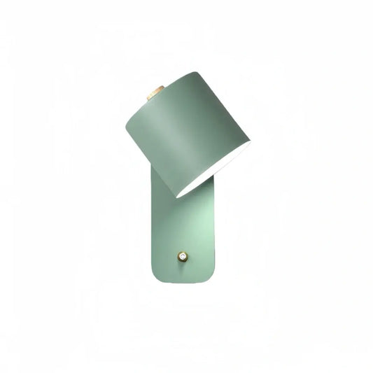 Modern Wall Lamp – Rotatable Cylinder Macaron Color Palette