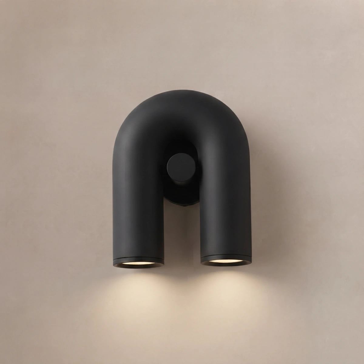 Prisma Modern Modular Wall Lamp — Movable U-Shape ABS & Aluminum Light