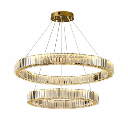 Modern Interlaced Ring Pendant Light 