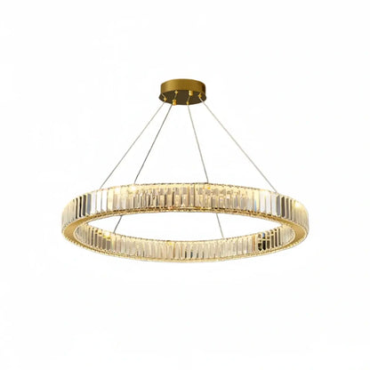 Modern Interlaced Ring Pendant Light 