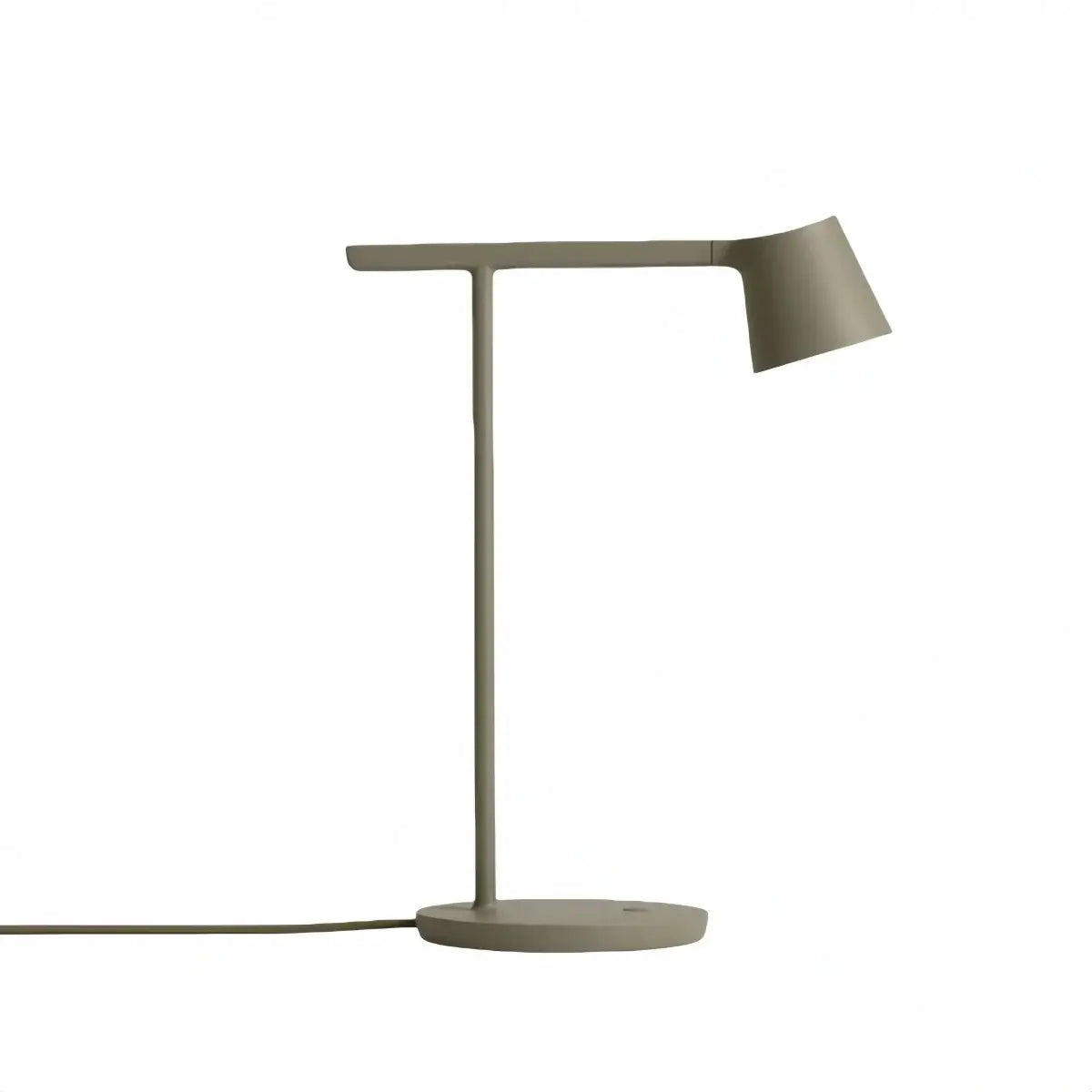 Minimalist Adjustable Table Lamp — Opal Acrylic 