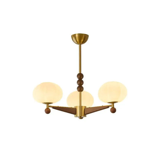 Mid-Century Modern Starburst Chandelier 