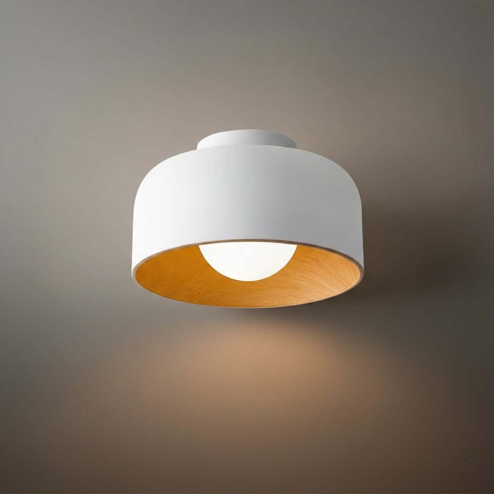Modern Industrial Sphere Ceiling Light