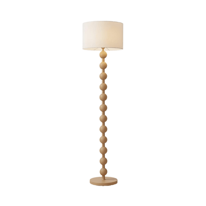 Solid Ash Wood Floor Lamp 