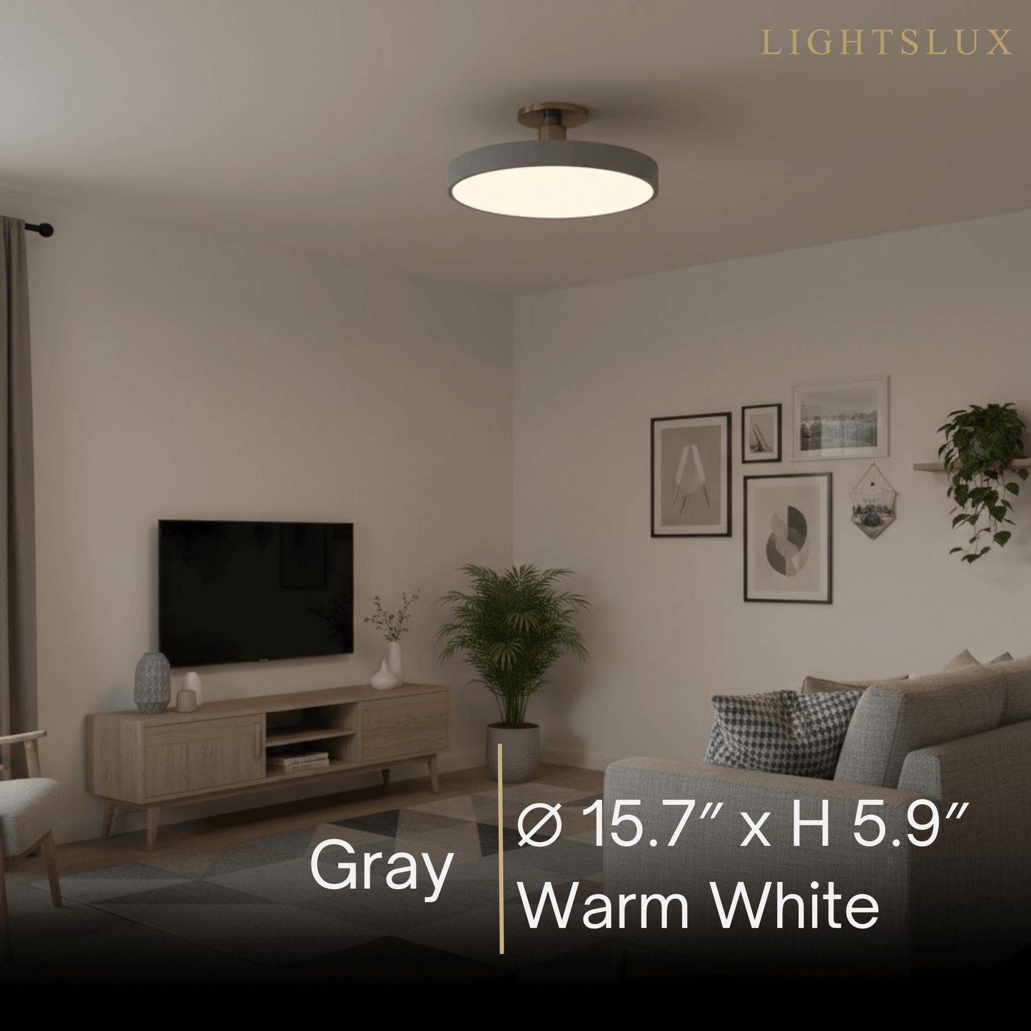 Modern Flush Mount Ceiling Light