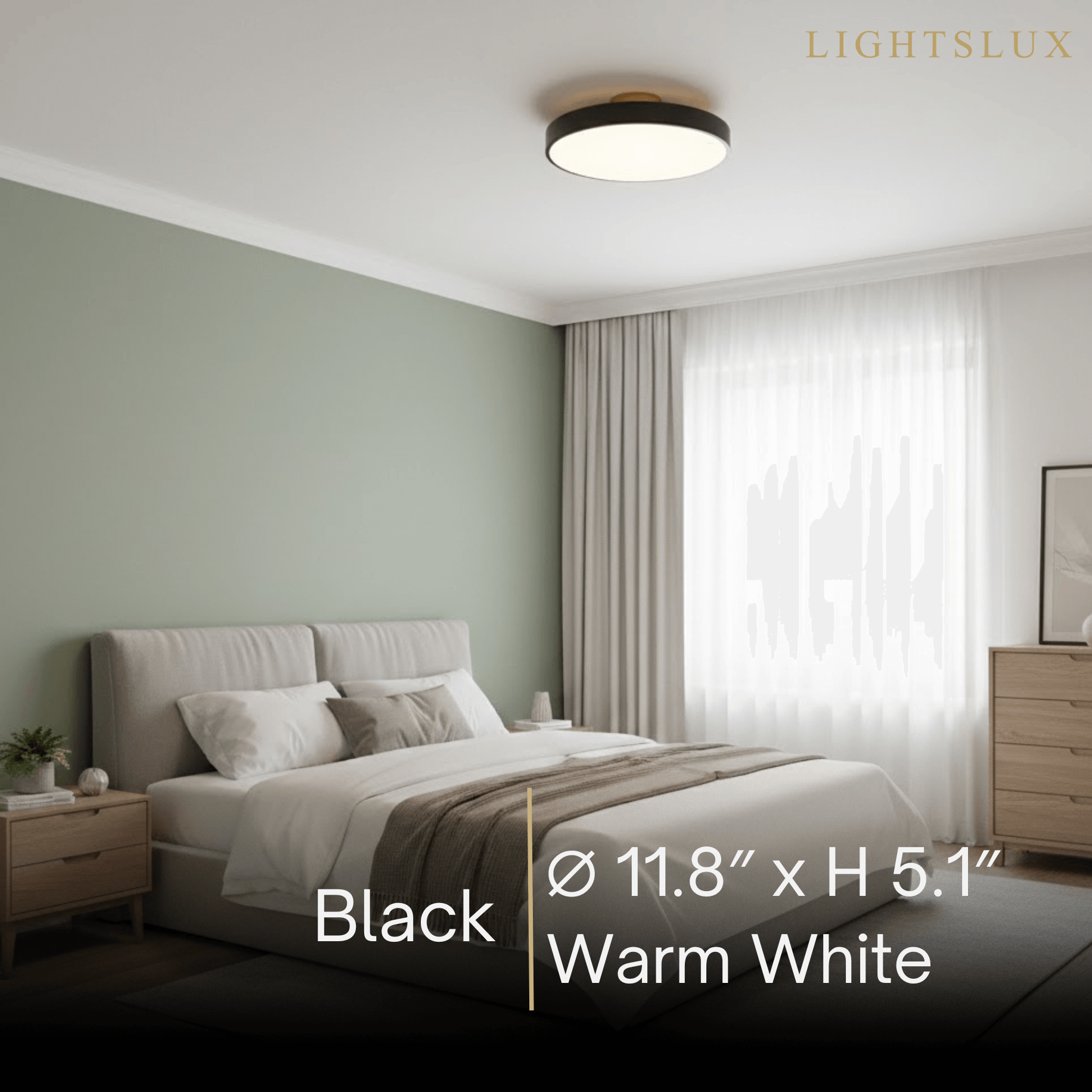 Modern Flush Mount Ceiling Light